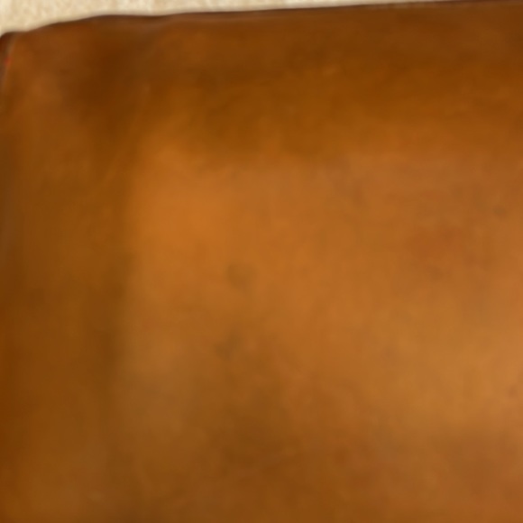 Vintage coach basic bag  / zippered clutch 9455 glue in tag original HT & strap - Picture 3 of 15